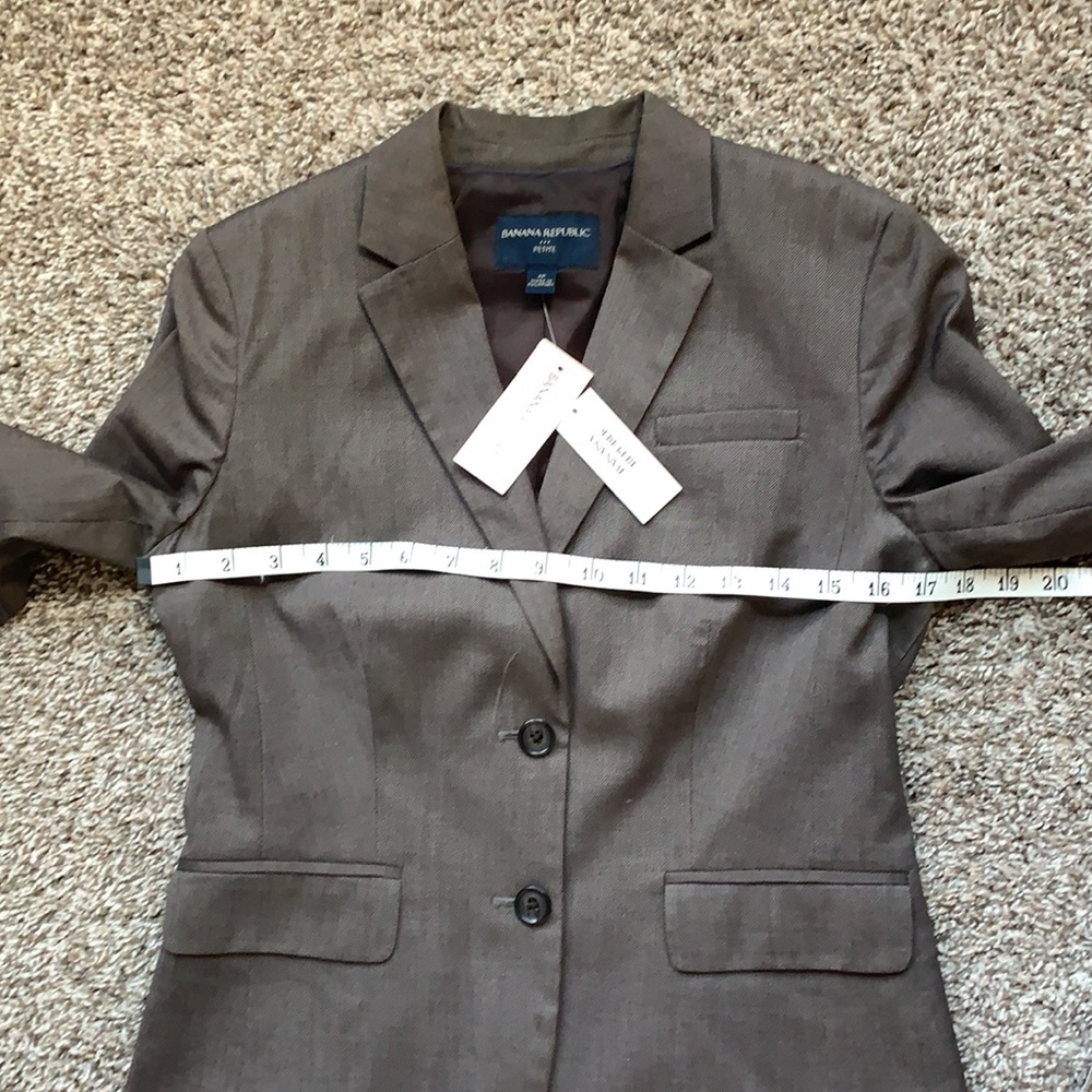 Banana Republic Brown Oxford Blazer - Picture 6 of 10